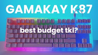 GamaKay (Womier) K87 | Review, Mods, and Typing Sounds