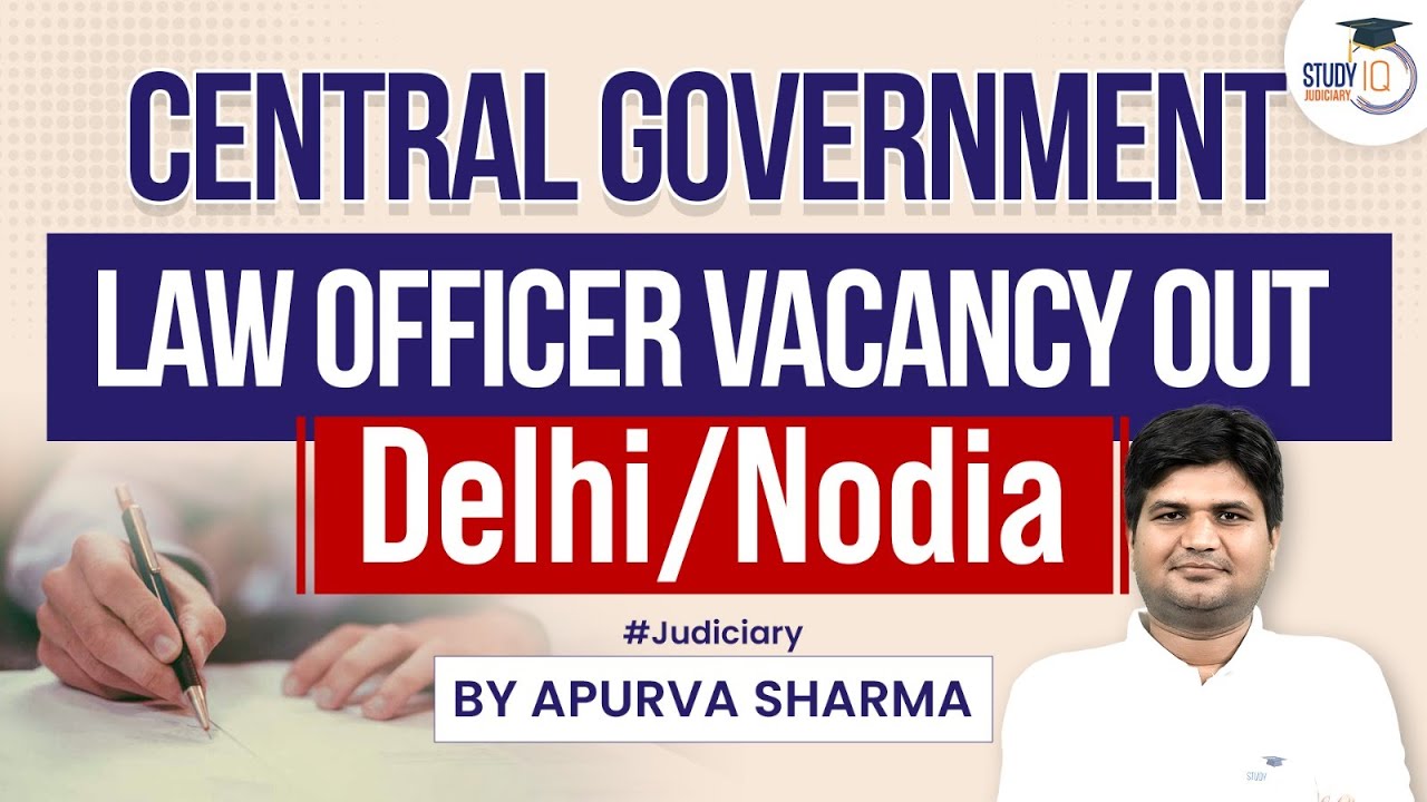 Law Officer Vacancy at ICSI Central Government Job Delhi Nodia By