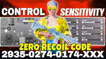 NEW 4.1 UPDATE 🔥Best Sensitivity | PUBG Best Sensitivity Setting 2025 | Bgmi  Sensitivity setting 