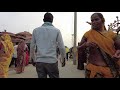 4K Walking on Ghats of Vrindavan | Boating in River Yamuna - Vrindavan Tour