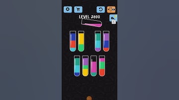 water color sort level 2690 @beautyoflife13