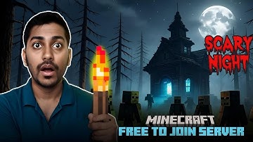 Minecraft Public Smp Live | 24/7 Live Server Java / Bedrock / Pe | Free To Join | #minecraft