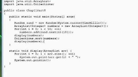 InfiniteSkills Tutorial | Java  - Sorting An Array List | Training Essentials