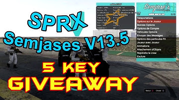 GIVEAWAY! - PS3 5 Semjases Mod Menu Keys - Read Description!
