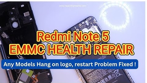 Redmi Note 5 EMCP/EMMC Health Repair | UFI Box Full Guide (90% Reserved Blocks Fixed!)