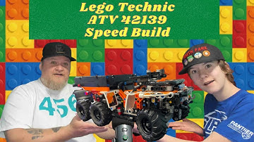LEGO Technic All-Terrain Vehicle. 42139 Speed Build!