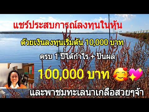 แชร์ประการลงทุนในหุ้นด้วยเงินลงทุนเริ่มต้น 10,000 บาท ครบ 1 ปีได้กำไร+ ปันผล 100 ,000 บาท💰🥰💖