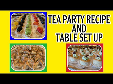 Video: How To Quickly And Tasty Set The Table