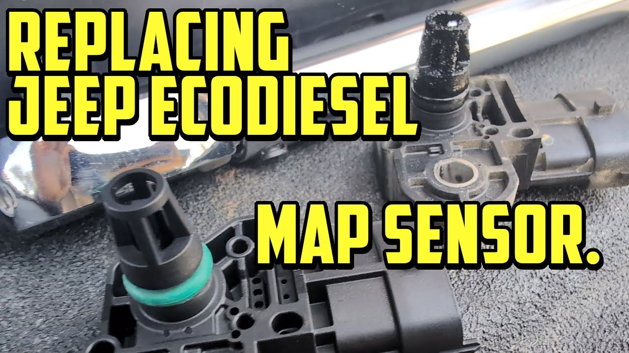 Easy Jeep EcoDiesel MAP Sensor Swap Anyone Can Do! - YouTube