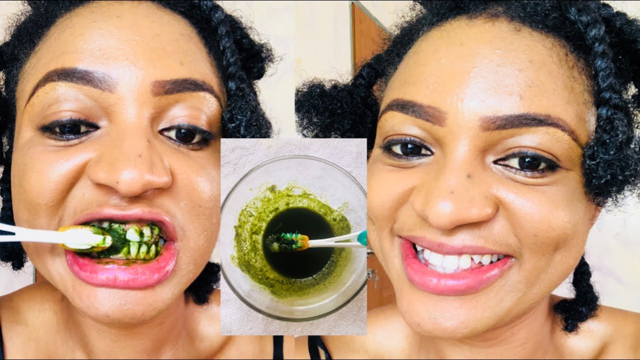 Whiten Your teeth With Moringa powder in 5 mins . - YouTube