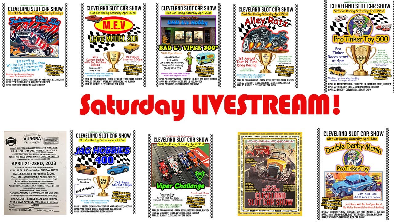 Saturday The Cleveland Slot Car YouTube