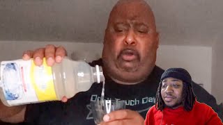 BadlandsChugs Drinks 2 Liter THICK WATER Boot Chug (Warning: Super Thicccc!!!) | REACTION