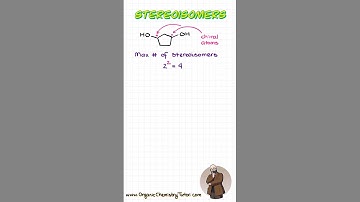 Hoeveel stereo-isomeren kunnen we voor dit molecuul hebben? #organischechemie #stereochemie