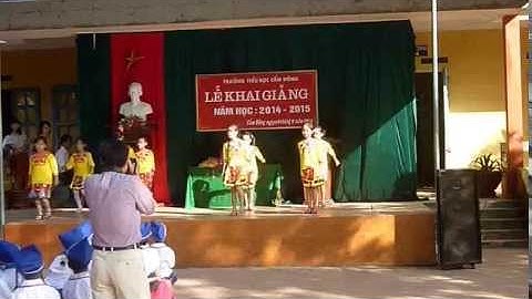 LỄ KHAI GIẢNG NĂM HỌC 2014-2015