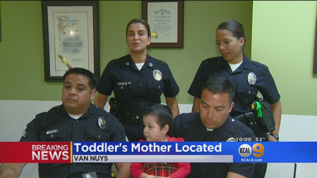 Toddler Found Wandering Streets Of Van Nuys - YouTube