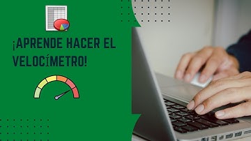 Aprende hacer el velocímetro en Excel 2023