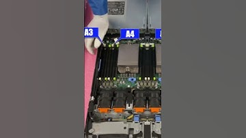 Dell PowerEdge R620 12th Gen | Memory Installation | #tech #satisfying #dell #server #serverhardware