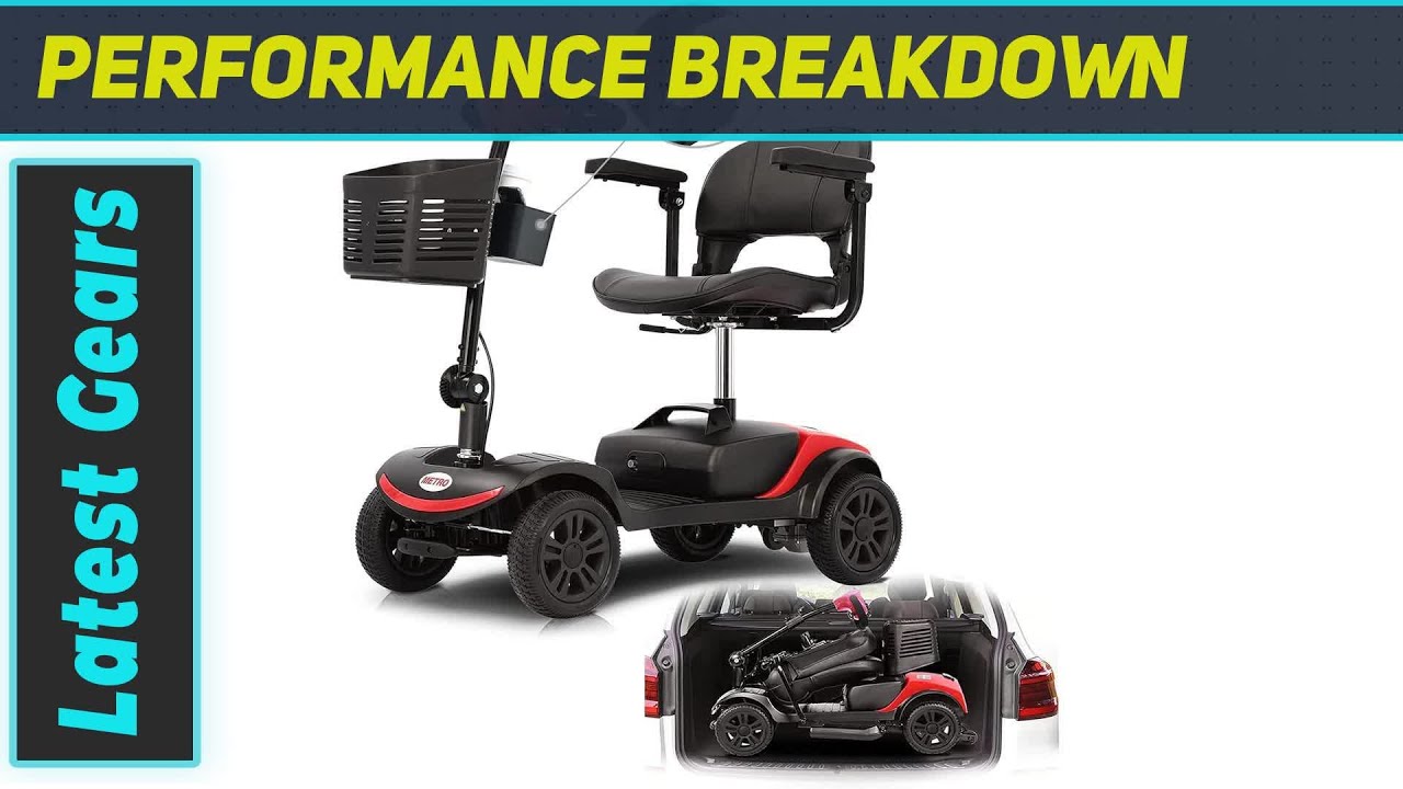 SACVON 4 Wheels Mobility Scooter: The Best Budget-Friendly Option