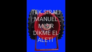 Tek Sira Misir Tohumu Ekmek İçi̇n Süper Bi̇r Mi̇bzer