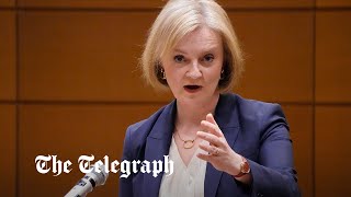 video: Stop the rise of totalitarian China, Liz Truss tells West