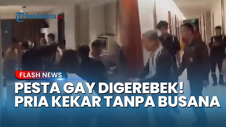 Digerebek! Pesta Gay di Hotel Bogor, Puluhan Pria 'Kekar' Panik Tanpa Busana