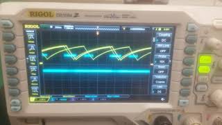 OP-Amp Experiment 3: Square Wave Input, Triangle Wave Output