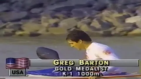 1988 Seoul Olympics Canoeing (U.S.A) Kayak Greg Ba...