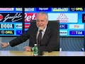 Il Presidente Aurelio De Laurentiis e Lorenzo Insigne annunciano il rinnovo contrattuale: 2022!