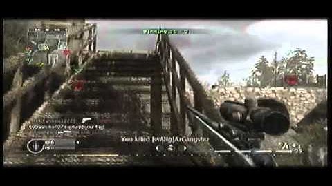 Meowtime5- Crank Part 1- Call of Duty 4 No Scope Montage