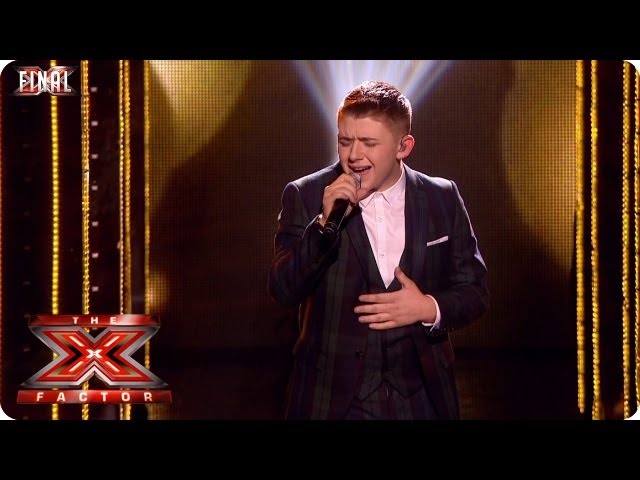 Nicholas McDonald sings Superman - Live Final Week 10 - The X