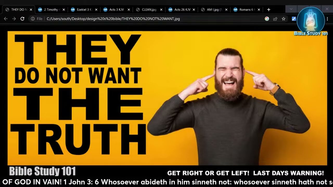 they-do-not-want-the-truth-romans-6-7-8-youtube