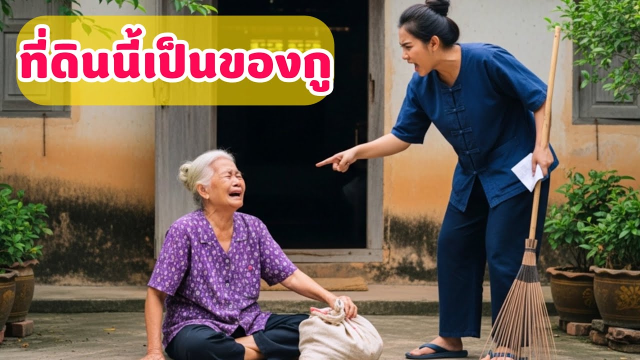 ลูกสะใภ้ฮุบที่ดินของปู่ย่า ไล่แม่ผัวออกจากบ้านทั้งน้ำตา | ดราม่าครอบครัว