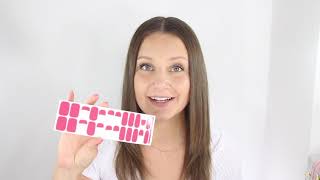 Real nail polish strips from Colour Flash