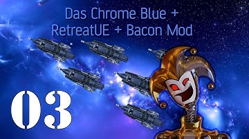 [3] Defensive Fleet - Core  - Distant Worlds Universe - Bacon + RetreatUE + Das Chrome mods