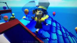 A Hat In Time Glitch - Hat Kid has a seizure.