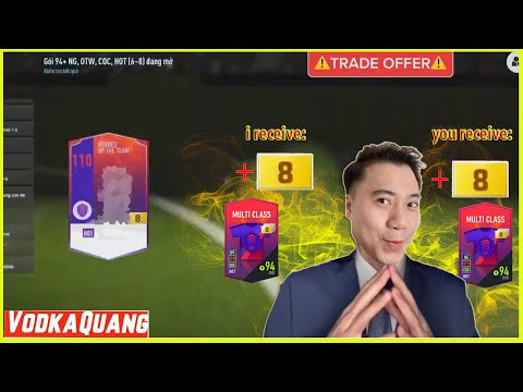 Vodka Quang nghịch ngợm nạp mở gói 94 HOT +8 cùng anh em và cái kết LỤM TIỀN - Mở thẻ FIFA 4