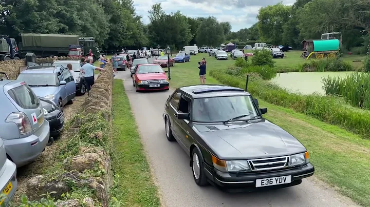 75 years of Saab at SaabFest UK 2022.
