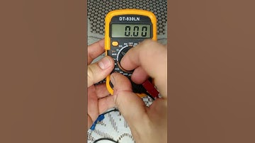 how to test battery with multimeter