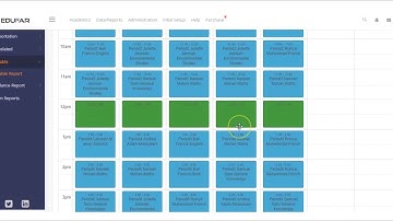 Timetable Based Reports | EDUFAR School Management Software