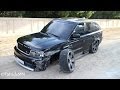 wrecked Range Rover Autobiography Sport from KSA