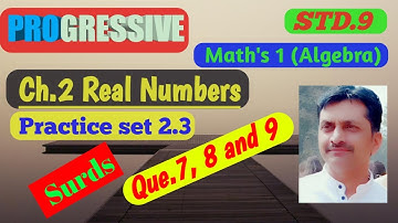 STD 9 Math