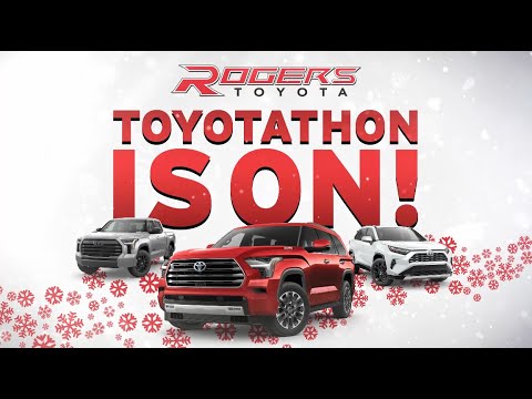 TOYOTATHON IS ON at Rogers Toyota - YouTube