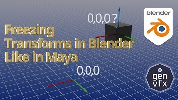 How do I freeze transforms in Blender, but like in Maya!!