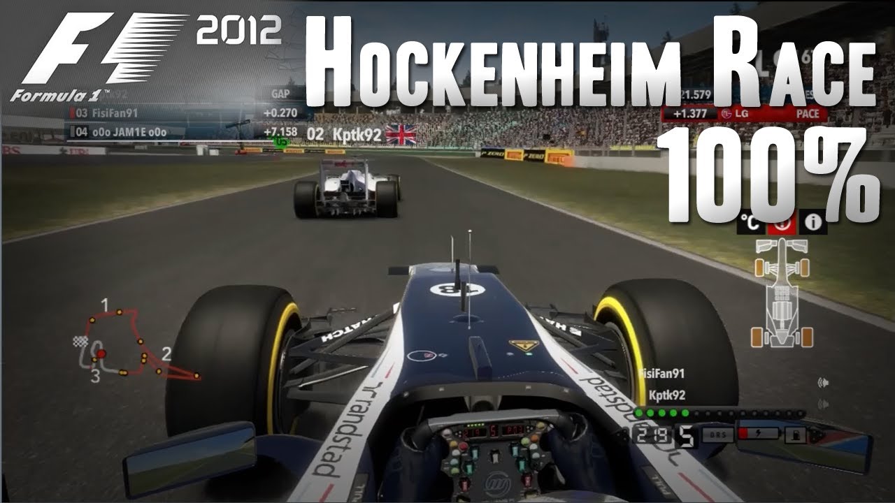 F1 2012 Hockenheim 100% Online Race
