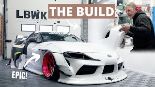 FIRST TOYOTA SUPRA (Liberty Walk) in EU - THE BUILD - REVEAL - HISTORY