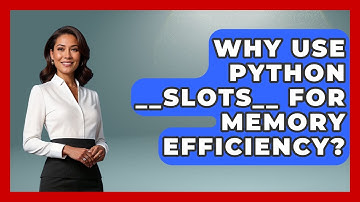 Why Use Python __slots__ For Memory Efficiency? - Python Code School