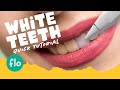 How to whiten teeth in procreate shorts  quick procreate tutorial