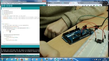 Arduino Pulsador ON y OFF LED 13 EEE FPB2