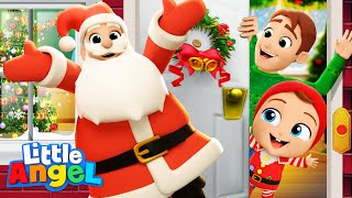 Who's At The Door (Edisi Natal) | Lagu Anak Malaikat Kecil & Lagu Anak-anak