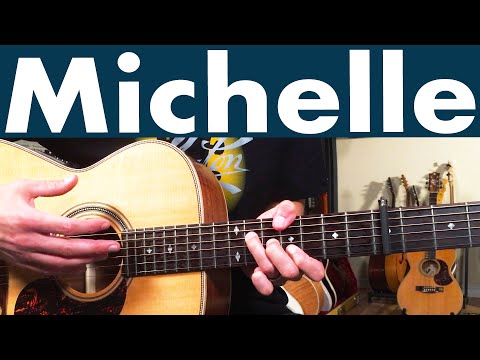 Beatles Michelle Guitar